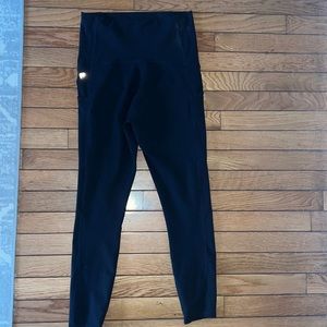 Black maternity fabletics leggings